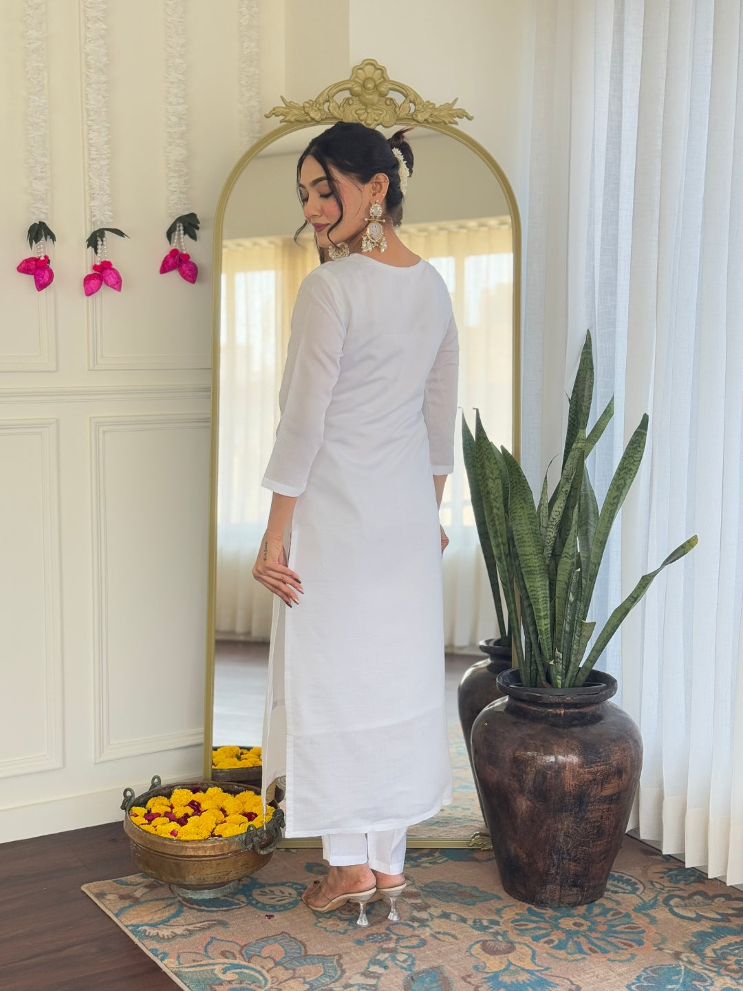 New Charming Viscose Chanderi Suit with Jacquard Dupatta