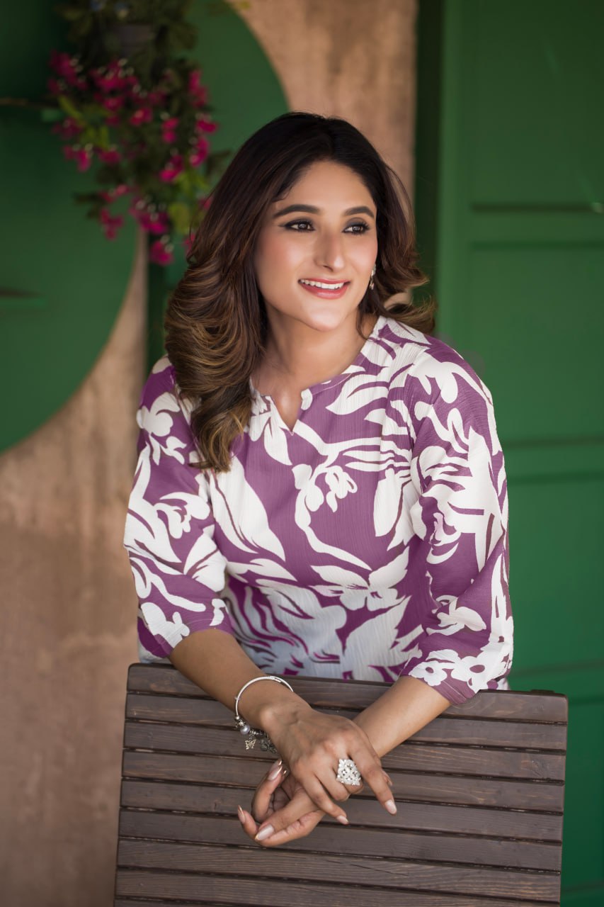 Everyday Elegance Co-ord Set – BSY Chinon Kurti with Pant