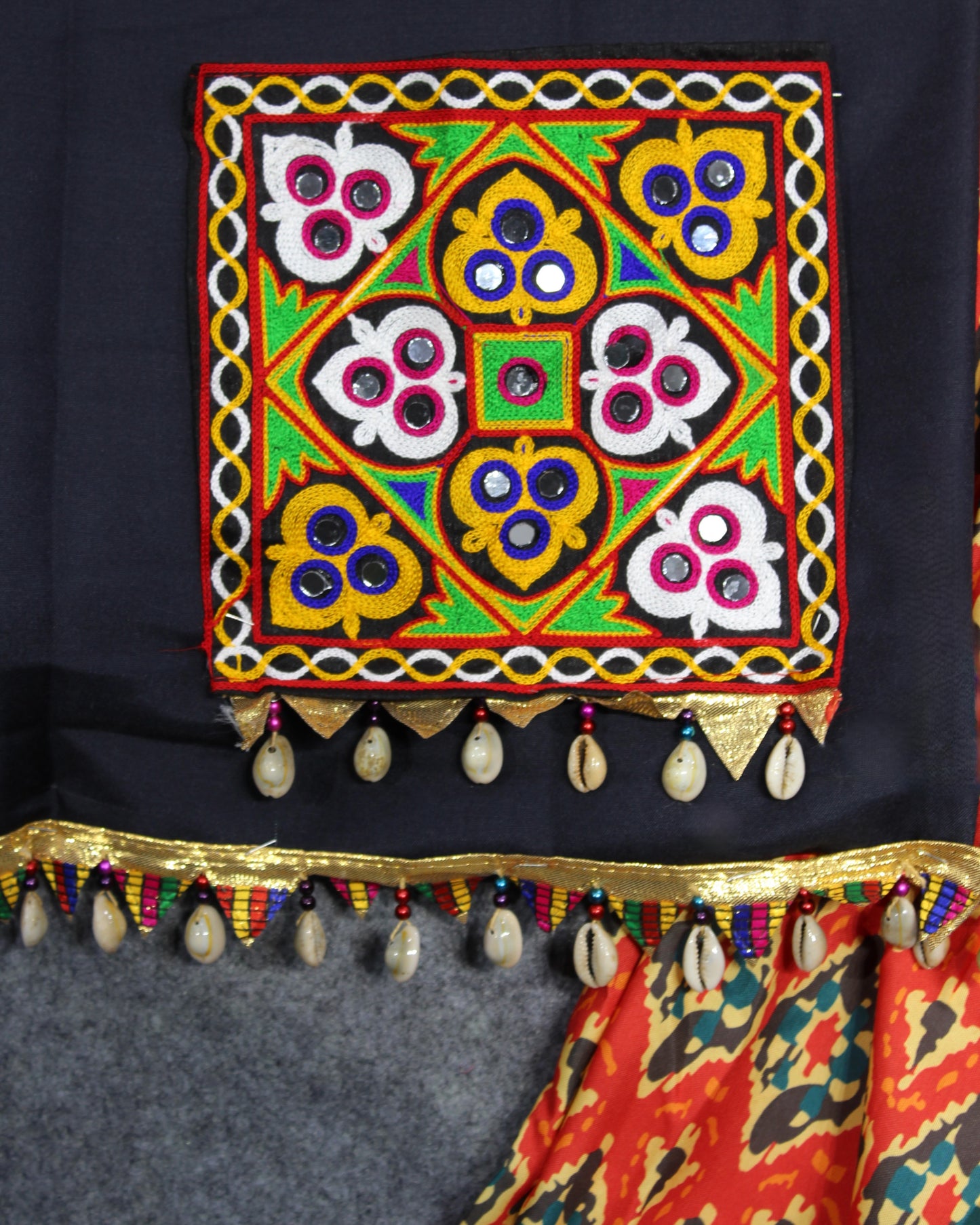 Lehenga Choli - The Beautiful Prints On Cotton Fabric Make This Ensemble A Perfect Choice For Any Festive Occasion