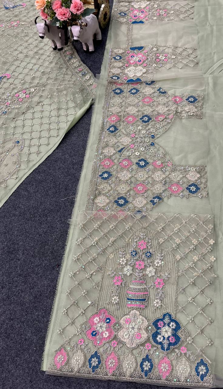 New Designer Fusion of Glamour and Comfort Sequins Embroidery Work Lehenga Choli For Women