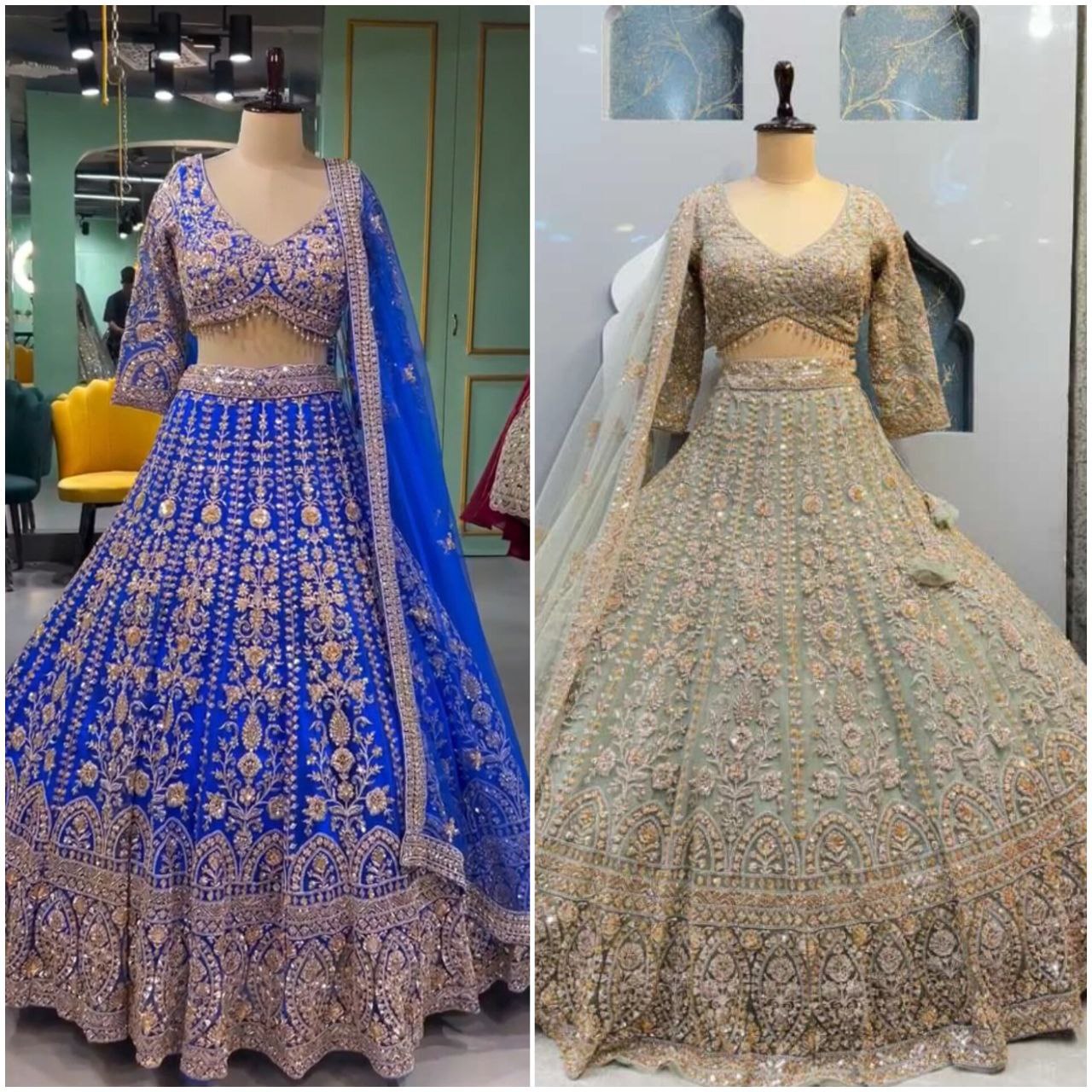 Exclusive Designer flared Coding Sequins Work Lehenga Choli for Traditional Wear