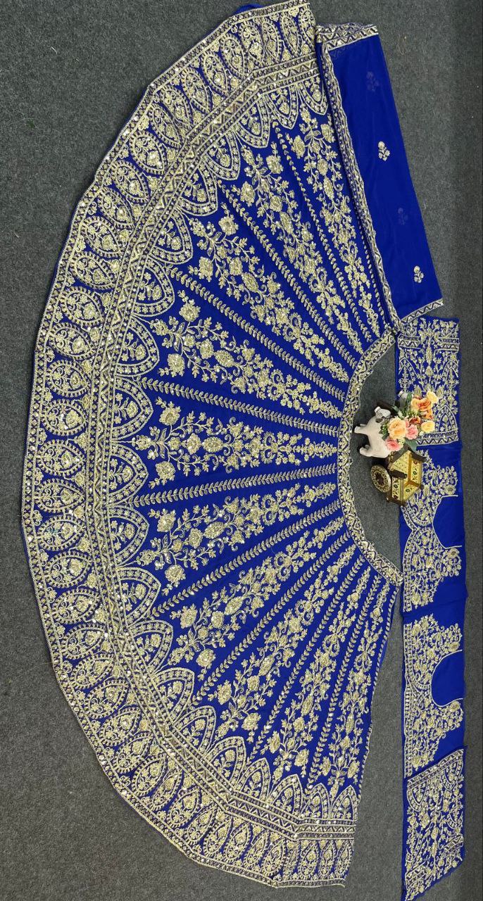 Exclusive Designer flared Coding Sequins Work Lehenga Choli for Traditional Wear