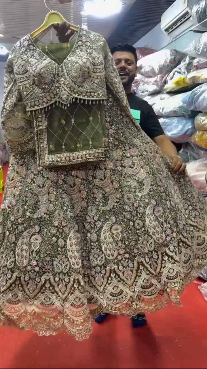 Designer Flared Coding Sequins Choli Set with Stitched Lehenga Choli For Bridal & Party Wear