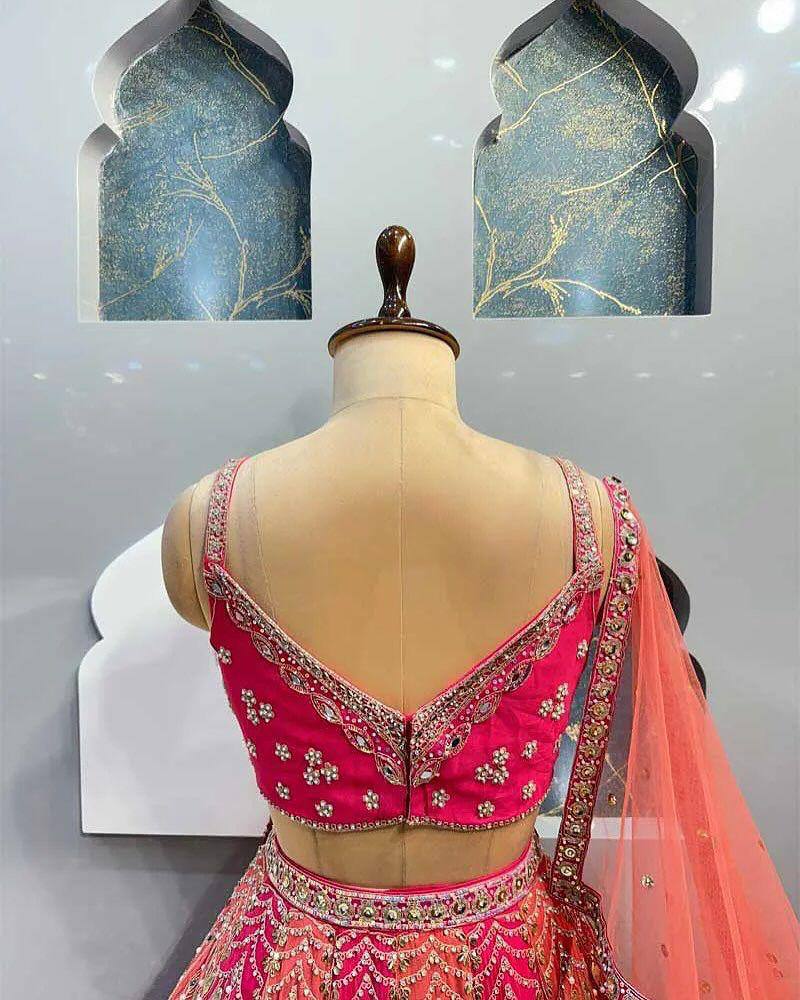 Designer flared Fox Georgette Lehenga, Exceptional Quality with Can-Can and Canvas Layers, A Perfect Fusion of Glamour and Comfort