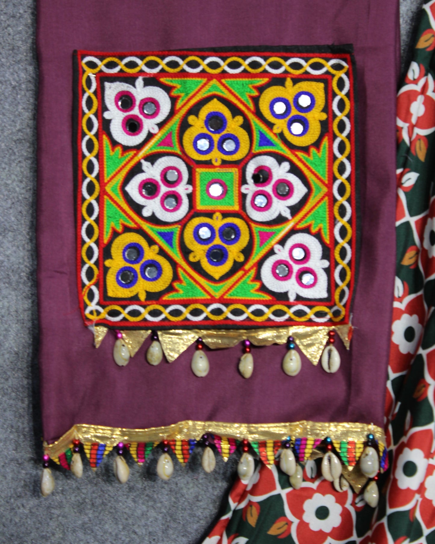 Lehenga Choli - The Beautiful Prints On Cotton Fabric Make This Ensemble A Perfect Choice For Any Festive Occasion