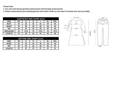 All-Over Print Chanderi Kurti Set – 3-Piece Suit for Casual Fashion