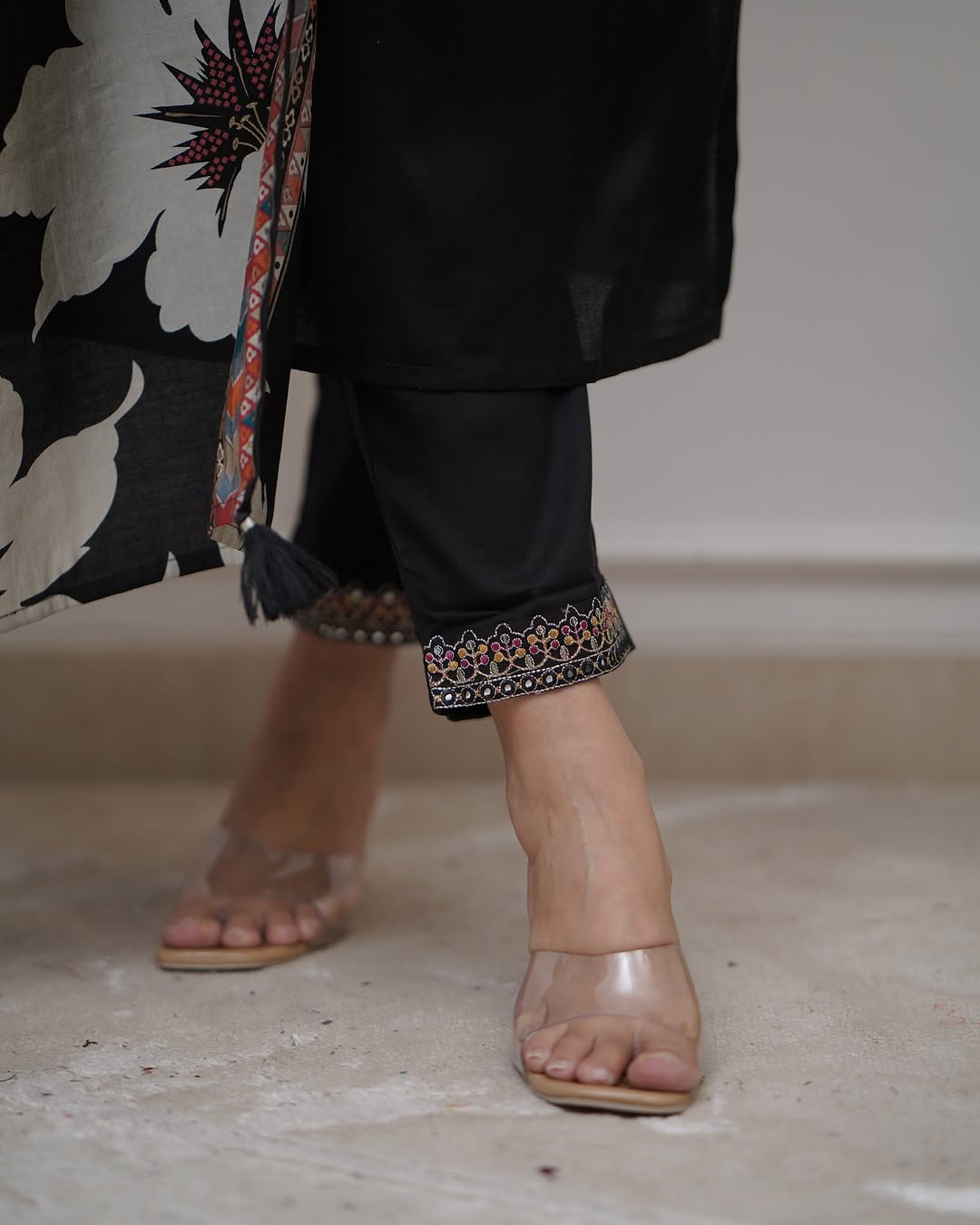 Latest Casual Style Suit in Viscose Silk with Soft Chinon Dupatta