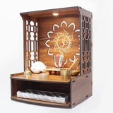 Wooden Pooja Stand for Home, Mandir for Home/Temple for Home and Office