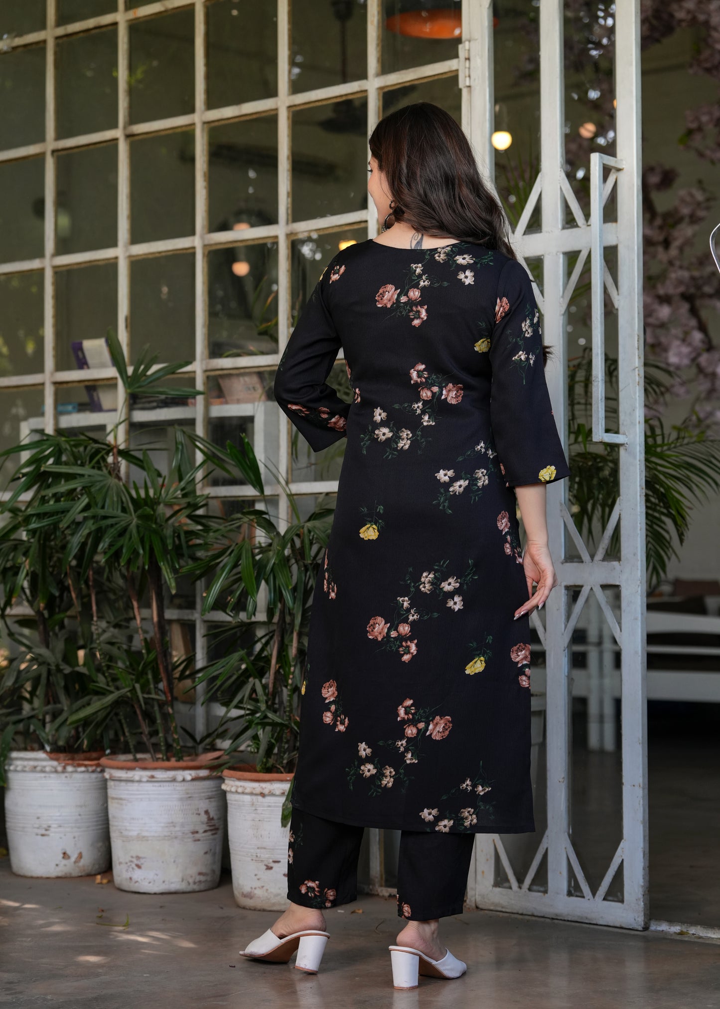 Style for Embroidered Silk Blend Suit Set with Nazmin Dupatta | Elegant 3-Piece Ethnic Wear