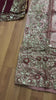 Women’s Rose Pink & Deep Maroon Chinnon Embroidered Kurta Sharara Set with Dupatta | Fully Stitched Festive Wear